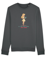 NO, I DON`T NEED A PRINCE, I HAVE A CAREER 2 Bluză mânecă lungă Unisex Rise