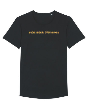 PROFESSIONAL OVERTHINKER Black