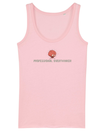 PROFESSIONAL OVERTHINKER - CREIER INCINS Cotton Pink