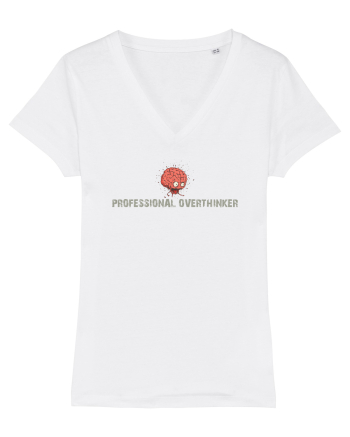 PROFESSIONAL OVERTHINKER - CREIER INCINS White