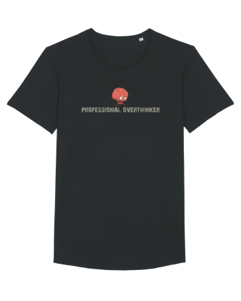 PROFESSIONAL OVERTHINKER - CREIER INCINS Black