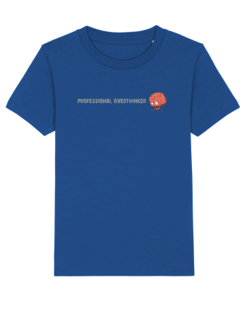 PROFESSIONAL OVERTHINKER - CREIER INCINS - LATERAL Majorelle Blue