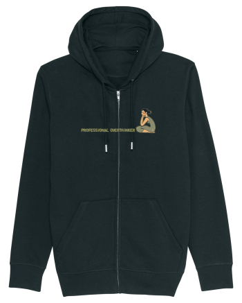 PROFESSIONAL OVERTHINKER - GANDITOAREA DE LA HAMANGIA - LATERAL Black