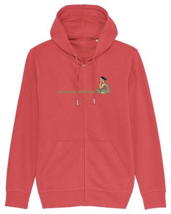 PROFESSIONAL OVERTHINKER - GANDITOAREA DE LA HAMANGIA - LATERAL Carmine Red