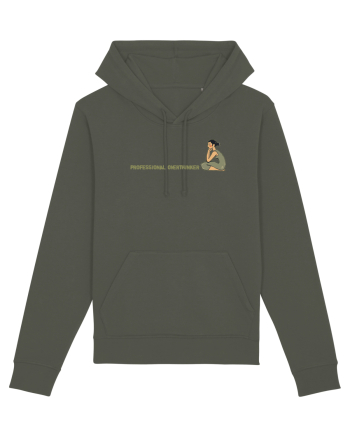 PROFESSIONAL OVERTHINKER - GANDITOAREA DE LA HAMANGIA - LATERAL Khaki