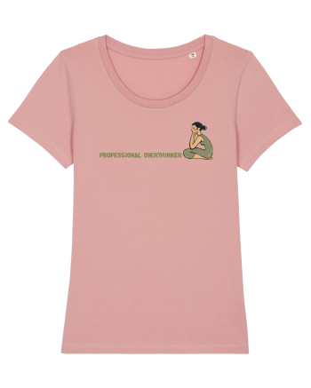 PROFESSIONAL OVERTHINKER - GANDITOAREA DE LA HAMANGIA - LATERAL Canyon Pink
