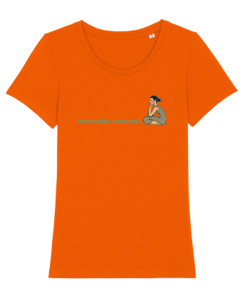 PROFESSIONAL OVERTHINKER - GANDITOAREA DE LA HAMANGIA - LATERAL Bright Orange