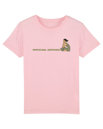 PROFESSIONAL OVERTHINKER - GANDITOAREA DE LA HAMANGIA - LATERAL Cotton Pink