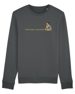 PROFESSIONAL OVERTHINKER - GANDITOAREA DE LA HAMANGIA - LATERAL Bluză mânecă lungă Unisex Rise