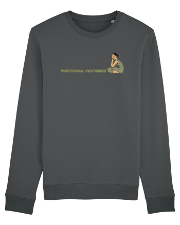 PROFESSIONAL OVERTHINKER - GANDITOAREA DE LA HAMANGIA - LATERAL Anthracite