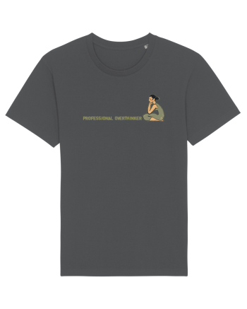 PROFESSIONAL OVERTHINKER - GANDITOAREA DE LA HAMANGIA - LATERAL Anthracite