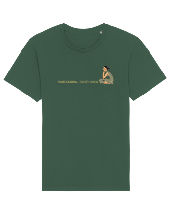 PROFESSIONAL OVERTHINKER - GANDITOAREA DE LA HAMANGIA - LATERAL Bottle Green
