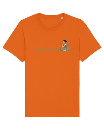 PROFESSIONAL OVERTHINKER - GANDITOAREA DE LA HAMANGIA - LATERAL Bright Orange