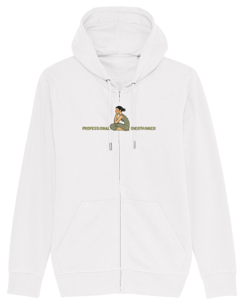 PROFESSIONAL OVERTHINKER - GANDITOAREA DE LA HAMANGIA  White