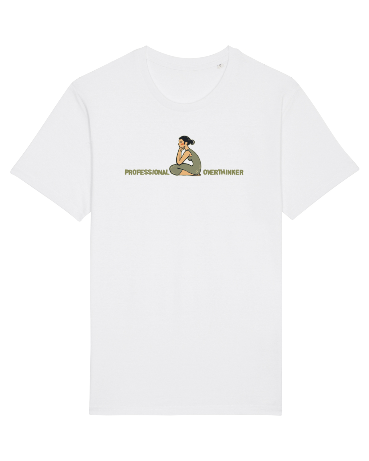 Tricou mânecă scurtă Unisex Rocker White