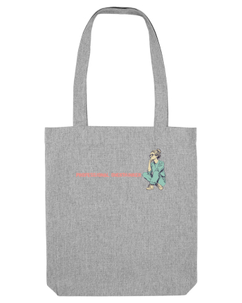 PROFESSIONAL OVERTHINKER - GANDITOAREA - LATERAL Heather Grey
