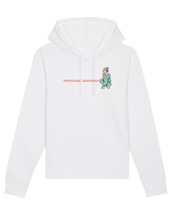 PROFESSIONAL OVERTHINKER - GANDITOAREA - LATERAL White