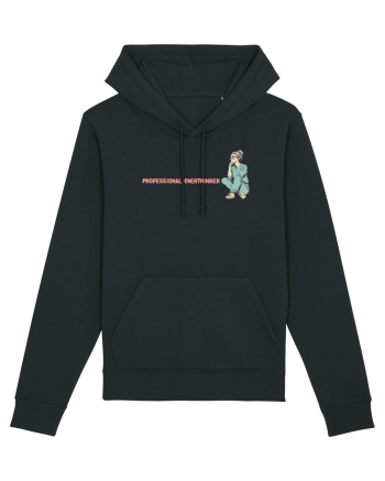 PROFESSIONAL OVERTHINKER - GANDITOAREA - LATERAL Black