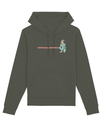 PROFESSIONAL OVERTHINKER - GANDITOAREA - LATERAL Khaki