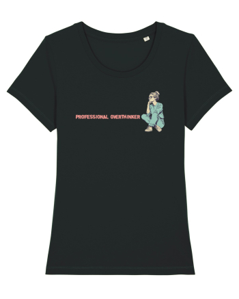 PROFESSIONAL OVERTHINKER - GANDITOAREA - LATERAL Black