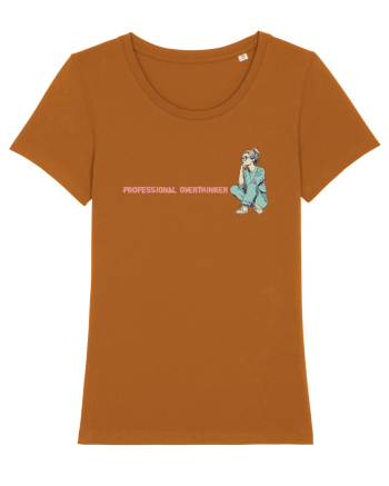 PROFESSIONAL OVERTHINKER - GANDITOAREA - LATERAL Roasted Orange
