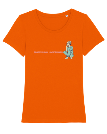 PROFESSIONAL OVERTHINKER - GANDITOAREA - LATERAL Bright Orange