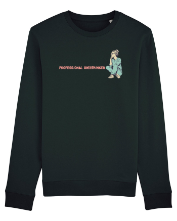 PROFESSIONAL OVERTHINKER - GANDITOAREA - LATERAL Black