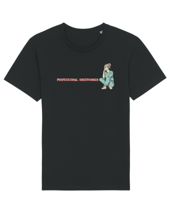 PROFESSIONAL OVERTHINKER - GANDITOAREA - LATERAL Black
