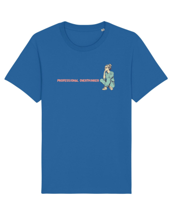 PROFESSIONAL OVERTHINKER - GANDITOAREA - LATERAL Royal Blue