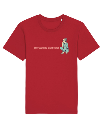 PROFESSIONAL OVERTHINKER - GANDITOAREA - LATERAL Red