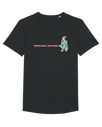 PROFESSIONAL OVERTHINKER - GANDITOAREA - LATERAL Black