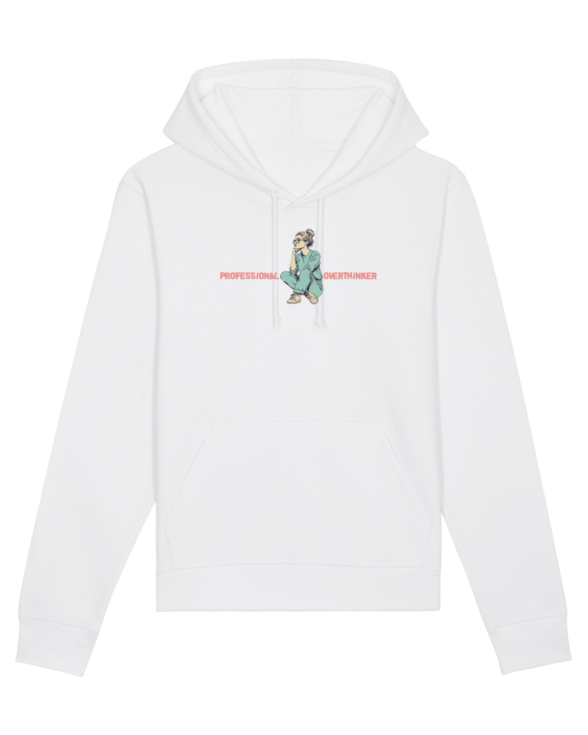 Hanorac Unisex Drummer White