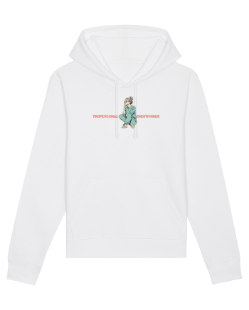 PROFESSIONAL OVERTHINKER - GANDITOAREA  White
