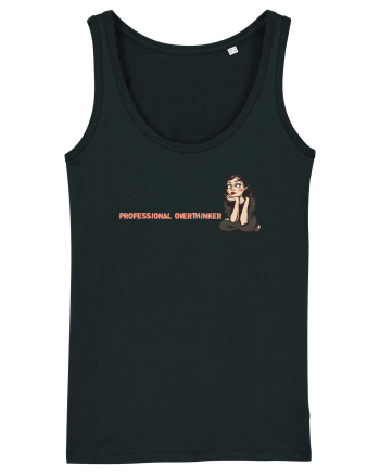 PROFESSIONAL OVERTHINKER - GANDITOAREA 2 - LATERAL Black