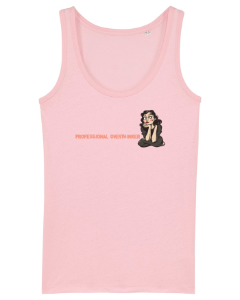 PROFESSIONAL OVERTHINKER - GANDITOAREA 2 - LATERAL Cotton Pink