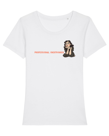 PROFESSIONAL OVERTHINKER - GANDITOAREA 2 - LATERAL White
