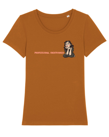 PROFESSIONAL OVERTHINKER - GANDITOAREA 2 - LATERAL Roasted Orange