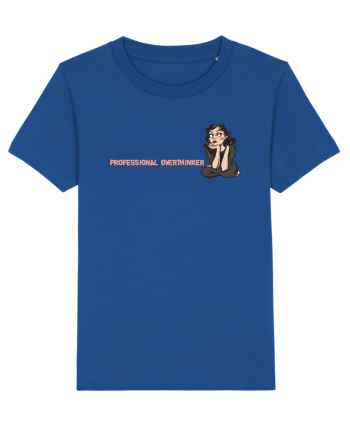 PROFESSIONAL OVERTHINKER - GANDITOAREA 2 - LATERAL Majorelle Blue