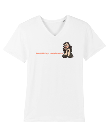 PROFESSIONAL OVERTHINKER - GANDITOAREA 2 - LATERAL White