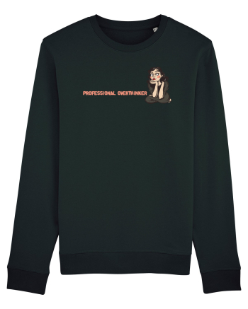 PROFESSIONAL OVERTHINKER - GANDITOAREA 2 - LATERAL Black
