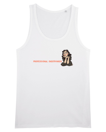 PROFESSIONAL OVERTHINKER - GANDITOAREA 2 - LATERAL White