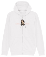 PROFESSIONAL OVERTHINKER - GANDITOAREA 2 Hanorac cu fermoar Unisex Connector
