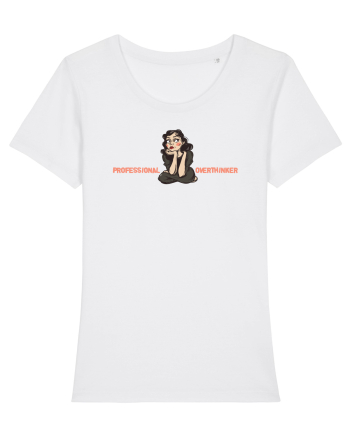 PROFESSIONAL OVERTHINKER - GANDITOAREA 2 White