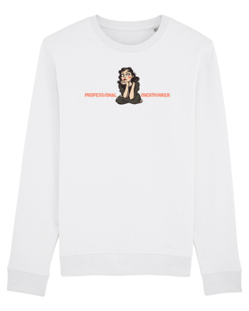 PROFESSIONAL OVERTHINKER - GANDITOAREA 2 White