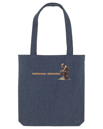 PROFESSIONAL OVERTHINKER - GANDITORUL DE LA HAMANGIA - lateral Midnight Blue