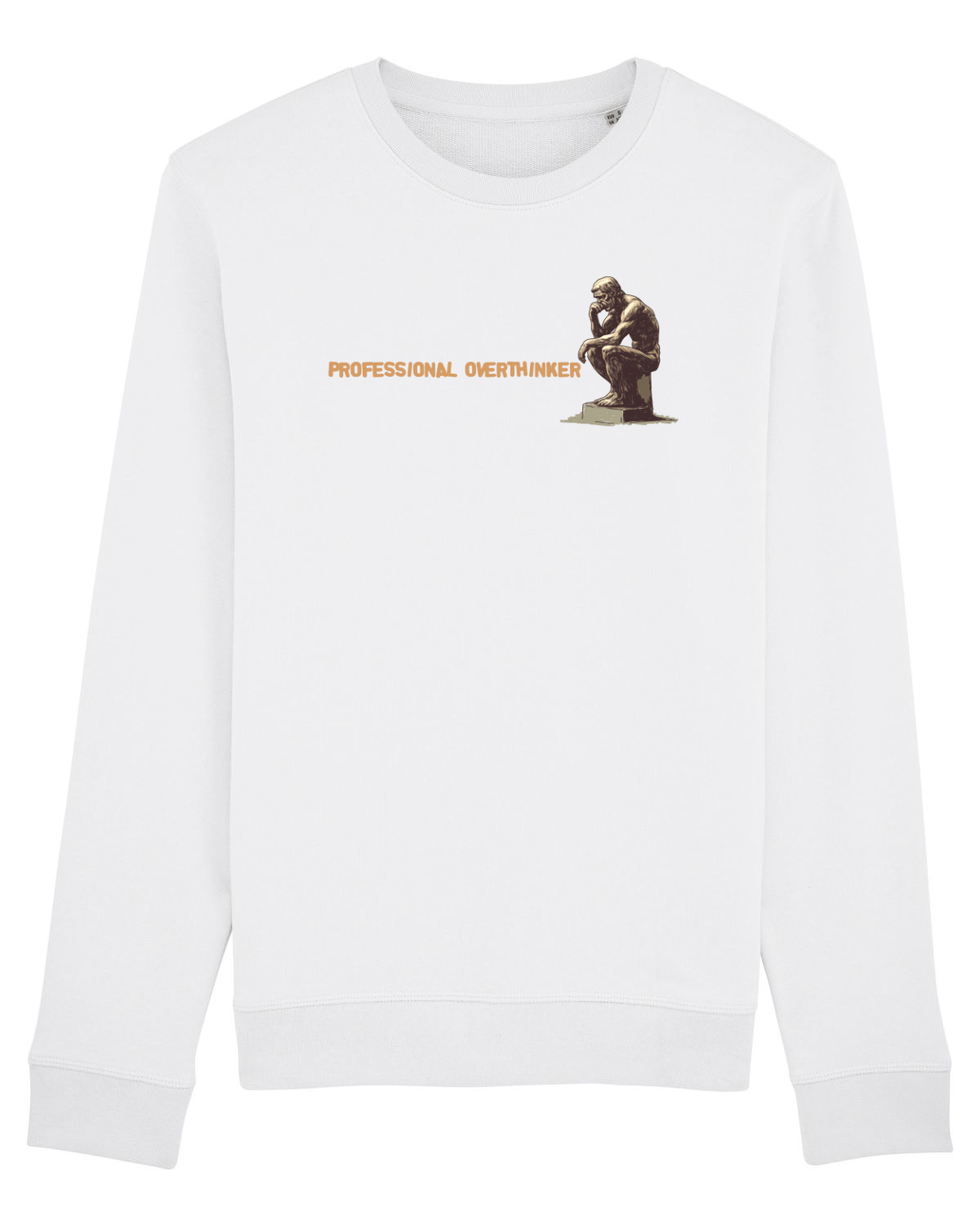 Bluză mânecă lungă Unisex Rise White