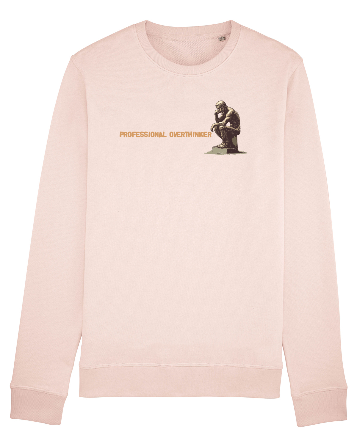Bluză mânecă lungă Unisex Rise Candy Pink