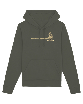 PROFESSIONAL OVERTHINKER - GANDITORUL - OM PRIMITIV -lateral Khaki