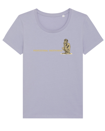 PROFESSIONAL OVERTHINKER - GANDITORUL - OM PRIMITIV -lateral Lavender