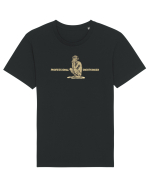 PROFESSIONAL OVERTHINKER - GANDITORUL - OM PRIMITIV  Tricou mânecă scurtă Unisex Rocker